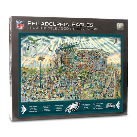 Joe Journeyman NFL 500 Piece Jigsaw Puzzle By Youthefan in Philadelphia Eagles | 18" x 24" | Michaels®
